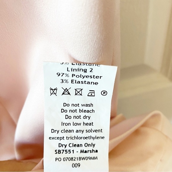 HOUSE OF CB Marsha Ballet Pink Satin Corset Bodycon Mini Dress XS - Picture 13 of 15